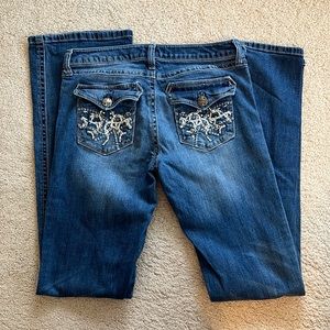 Rock 47 by Wrangler Bootcut Jeans 7x36 long